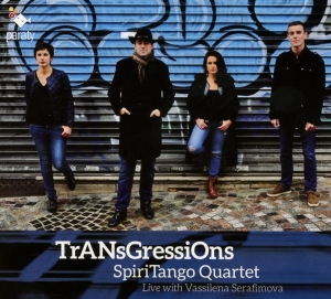 Spiritango Quartet - Transgressions Spiritango Quartet i gruppen CD hos Bengans Skivbutik AB (3492837)