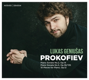 Lukas Geniusas - Prokofiev: Piano Sonatas No. 2 Op. 14 i gruppen CD hos Bengans Skivbutik AB (3492846)