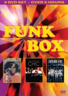 J Brown N RodgersChic Earth Wind - The Funk Box i gruppen DVD & BLU-RAY hos Bengans Skivbutik AB (3493482)