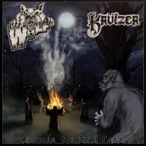 Wolf / Kruizer - Echoes Of The Past (Split) i gruppen VINYL hos Bengans Skivbutik AB (3493694)