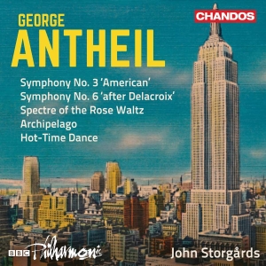 Antheil George - Symphonies Nos. 3 (American) & 6 (A i gruppen VI TIPSER / Julegavetips CD hos Bengans Skivbutik AB (3494568)