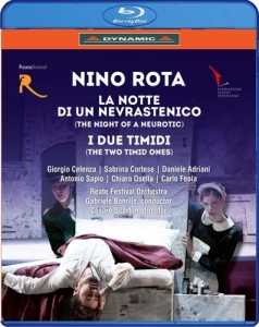 Rota Nino - La Notte Di Un Nevrastenico I Due i gruppen Musikk / Musikkk Blu-Ray / Klassisk hos Bengans Skivbutik AB (3494740)