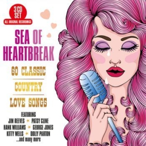 Various Artists - Sea Of Heartbreak:60 Classic Countr i gruppen CD hos Bengans Skivbutik AB (3495419)