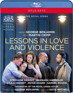 Benjamin George - Lessons In Love And Violence (Blu-R i gruppen VI TIPSER / Klassiska lablar / Opus Arte hos Bengans Skivbutik AB (3496211)