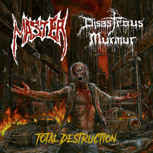 Master/Disastrous Murmur - Total Destruction i gruppen VINYL hos Bengans Skivbutik AB (3509668)