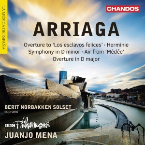 Arriaga Juan - Symphony Herminie Overtures i gruppen Musikk / SACD / Klassisk hos Bengans Skivbutik AB (3509746)