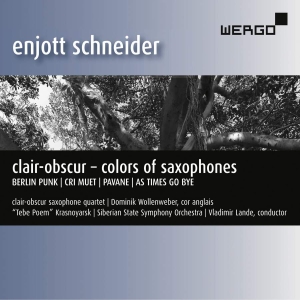 Schneider Enjott - Clair-Obscur – Colors Of Saxophones i gruppen VI TIPSER / Julegavetips CD hos Bengans Skivbutik AB (3509784)