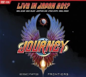 Journey - Escape  Frontiers Live In Japan 201 i gruppen Musikk / DVD+CD / Rock hos Bengans Skivbutik AB (3511073)