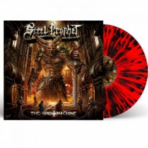 Steel Prophet - The God Machine (Red/Black Splatter i gruppen VINYL hos Bengans Skivbutik AB (3521707)