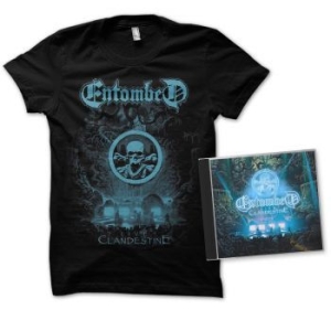 Entombed - Clandestine - Live (Cd+Tst) - L i gruppen Minishops / Entombed hos Bengans Skivbutik AB (3522723)