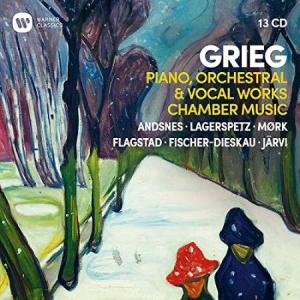 Various Artists - Grieg: Piano, Orchestral & Voc i gruppen CD hos Bengans Skivbutik AB (3522731)