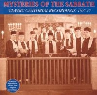 Mysteries Of The Sabbath - Classic Cantorial Recordings 1907-4 i gruppen CD hos Bengans Skivbutik AB (3529626)