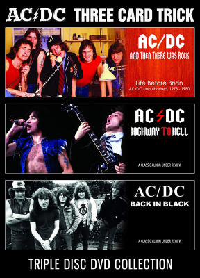 Ac/Dc - Three Card Trick (3 Dvd Documentary i gruppen Minishops / AC/DC hos Bengans Skivbutik AB (3531177)