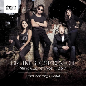 Shostakovich Dmitry - String Quartets Nos. 1, 2 & 7 i gruppen VI TIPSER / Julegavetips CD hos Bengans Skivbutik AB (3532499)