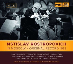 Various - Mstislav Rostropovich In Moscow - O i gruppen CD hos Bengans Skivbutik AB (3532518)