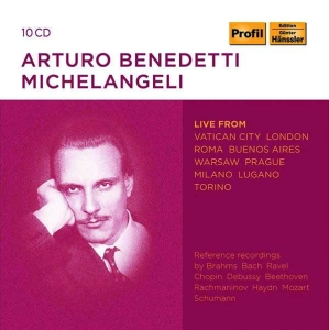 Various - Arturo Benedetti Michelangeli - Liv i gruppen CD hos Bengans Skivbutik AB (3532521)