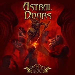 Astral Doors - Worship Or Die i gruppen VINYL hos Bengans Skivbutik AB (3532780)