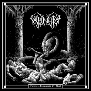 Khnvm - Foretold Monuments Of Flesh (Black i gruppen VINYL hos Bengans Skivbutik AB (3544957)