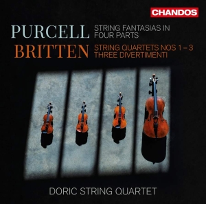 Britten Benjamin Purcell Henry - String Quartets Nos. 1-3 Fantasias i gruppen VI TIPSER / Julegavetips CD hos Bengans Skivbutik AB (3552095)