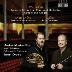 Schumann Robert Saint-Saëns Cami - Konzertstück For Four Horns And Orc i gruppen VI TIPSER / Julegavetips CD hos Bengans Skivbutik AB (3552115)