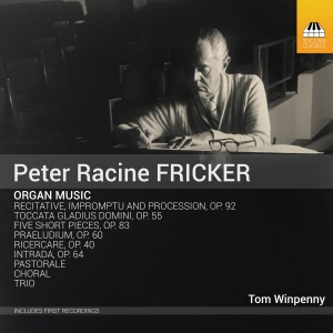 Fricker Peter Racine - Organ Music i gruppen VI TIPSER / Julegavetips CD hos Bengans Skivbutik AB (3552134)