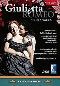 Vaccaj Nicola - Giulietta E Romeo (2 Dvd) i gruppen DVD & BLU-RAY hos Bengans Skivbutik AB (3552152)