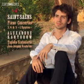 Saint-Saens Camille - Piano Concertos Nos 3-5 i gruppen Musikk / SACD / Klassisk hos Bengans Skivbutik AB (3553477)