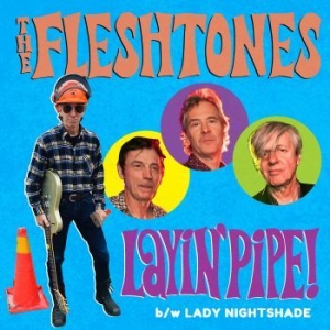 Fleshtones The - Layin' Pipe B/W Lady Nightshade i gruppen VINYL hos Bengans Skivbutik AB (3566664)