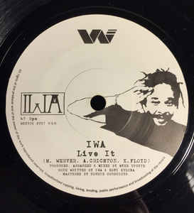 IWA - Live It i gruppen VINYL hos Bengans Skivbutik AB (3569374)