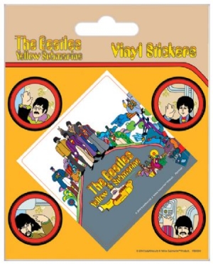 Beatles - Beatles (Yellow Submarine) Stickers i gruppen Minishops / Beatles hos Bengans Skivbutik AB (3587723)