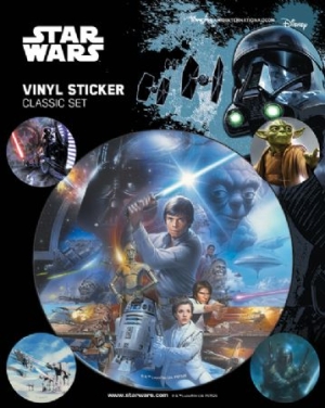 Star Wars - Star Wars (Classic) Stickers i gruppen MERCH hos Bengans Skivbutik AB (3587726)