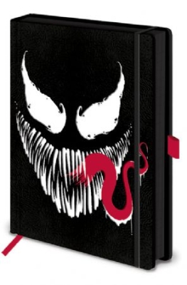 Notebook - Venom (Face) A5 Premium Notebook CDU 10 i gruppen MERCH hos Bengans Skivbutik AB (3587982)