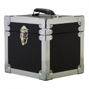 Vinyl Storage - 7 Inch 50 Record Carry Case - Black i gruppen VINYL / Tilbehør Vinyl hos Bengans Skivbutik AB (3589199)