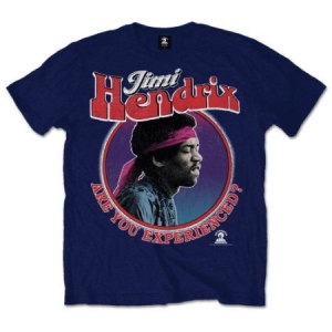 Jimi Hendrix - JIMI HENDRIX MEN'S TEE: ARE YOU EXPERIENCED? i gruppen MERCH hos Bengans Skivbutik AB (3595860r)