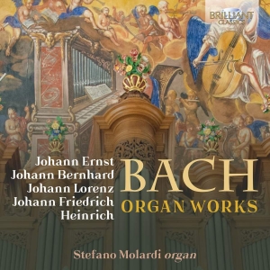 Johann Bernhard Bach Heinrich Bach - Bach Family: Organ Works i gruppen CD hos Bengans Skivbutik AB (3597433)