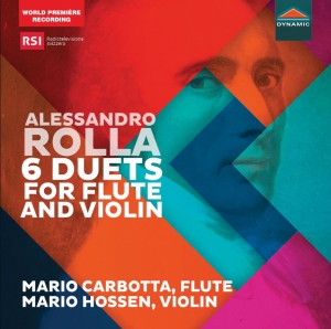 Rolla Alessandro - 6 Duets For Flute And Violin i gruppen VI TIPSER / Julegavetips CD hos Bengans Skivbutik AB (3597458)