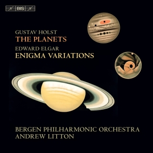 Holst Gustav Elgar Edward - The Planets Enigma Variations i gruppen Musikk / SACD / Klassisk hos Bengans Skivbutik AB (3601628)