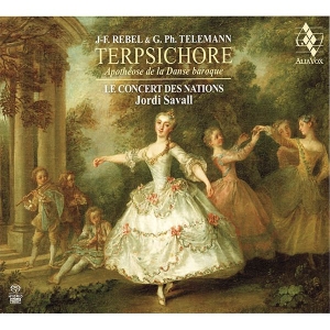 Rebel/Telemann - Terpsichore i gruppen Musikk / SACD / Klassisk hos Bengans Skivbutik AB (3601952)