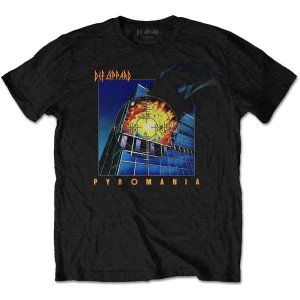 Defleppard - Pyromania Uni Bl T-Shirt i gruppen Minishops / Def Leppard hos Bengans Skivbutik AB (3619738)