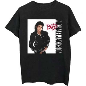 Michael Jackson - Bad Uni Bl T-Shirt i gruppen Minishops / Michael Jackson hos Bengans Skivbutik AB (3621844r)