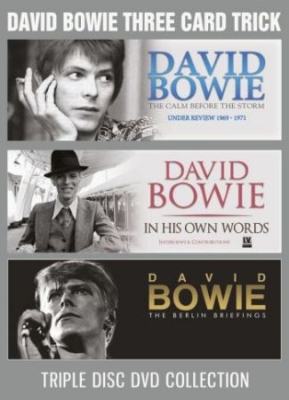 Bowie David - Three Card Trick (3 Dvd Documentary i gruppen DVD & BLU-RAY hos Bengans Skivbutik AB (3624445)