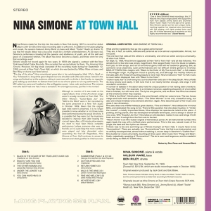 Nina Simone - At Town Hall i gruppen VINYL hos Bengans Skivbutik AB (3630870)