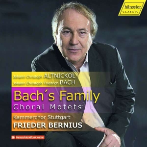 Altnickol J C Bach J C F - Bach's Family Choral Motets i gruppen CD hos Bengans Skivbutik AB (3637442)