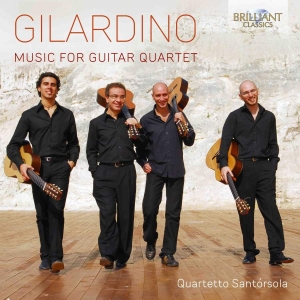 Gilardino Angelo - Music For Guitar Quartet i gruppen CD hos Bengans Skivbutik AB (3637463)