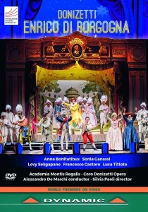 Donizetti Gaetano - Enrico Di Borgogna (Dvd) i gruppen DVD & BLU-RAY hos Bengans Skivbutik AB (3637468)