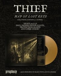 Thief - Map Of Lost Keys (Gold Vinyl) i gruppen VINYL hos Bengans Skivbutik AB (3637838)