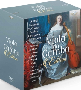 Various - Viola Da Gamba Edition (21 Cd) i gruppen CD hos Bengans Skivbutik AB (3645245)