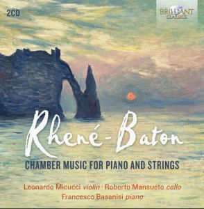 Rhené-Baton - Chamber Music For Piano And Strings i gruppen CD hos Bengans Skivbutik AB (3645513)