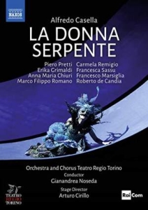 Casella Alfredo - La Donna Serpente (Blu-Ray) i gruppen Musikk / Musikkk Blu-Ray / Klassisk hos Bengans Skivbutik AB (3645514)