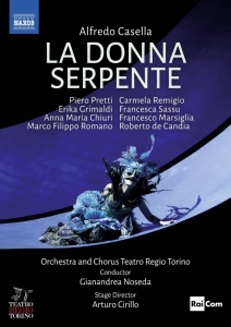 Casella Alfredo - La Donna Serpente (Dvd) i gruppen DVD & BLU-RAY hos Bengans Skivbutik AB (3645516)